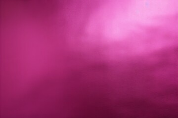 Magenta foil metallic wall with glowing shiny light, abstract texture background blank empty with copy space - obrazy, fototapety, plakaty