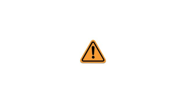 Exclamation mark, Warning Icon, Attention Icon, danger icon,