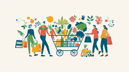 Fototapeta premium Ethical Consumerism: Making Sustainable Choices