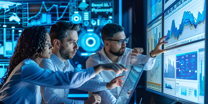 Deciphering the Digital Deluge, Strategists of the Screen: Navigating Data Seas"