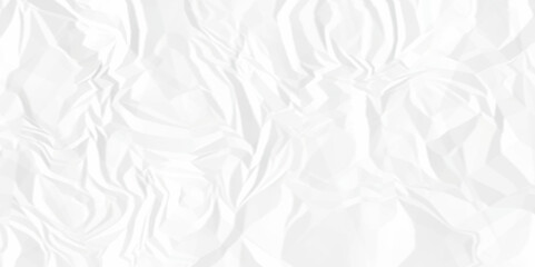 White crumpled paper texture. White wrinkled paper texture. White paper texture. White crumpled and top view textures can be used for background of text or any contents.