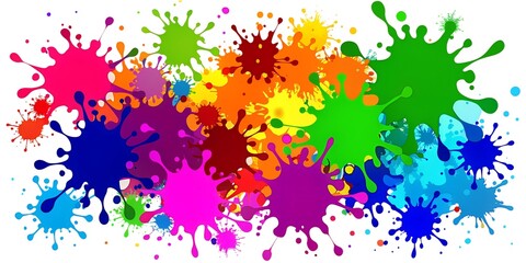 colorful ink splashes generated by AI, design, wallpaper, graphics, abstraction, creative, vector, illustration, patterns, computer graphics, colors, shapes, 3D, idea, black tones, blue tones, orange
