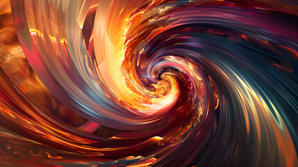 colorful abstract spiral background