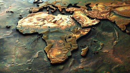 Africa world map