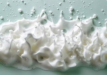a close up of a white liquid