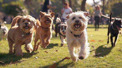 Everyone loves the fun of a dog park full of playful pets with their friends and families.