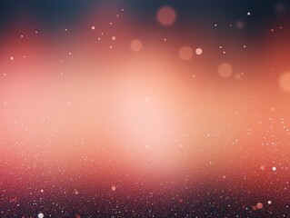 Peach banner dark bokeh particles glitter awards dust gradient abstract background