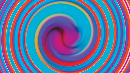 Fototapeta premium Abstract colorful radial gradient background for design as banner, advertising. Abstract blurred background of multi-colored stripes. Background for design. Vector illustration.