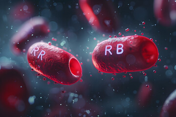 Understanding the Rh Factor: A Graphical Representation of Rh Positive and Rh Negative Blood Types
