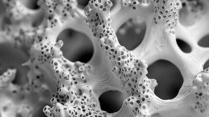 black and white osteoblasts are bone forming cell