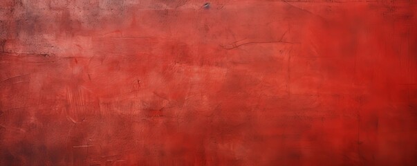 Red old scratched surface background blank empty with copy space 