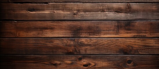 Obraz premium Close up of textured dark wooden wall