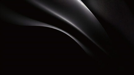 黒の抽象的なバナーの背景。斜めの線を持つ暗い深い黒の動的ベクトルの背景。モダンなクリエイティブなプレミアムグラデーション。幾何学的な要素を持つビジネス プレゼンテーション バナーの 3 d カバー	