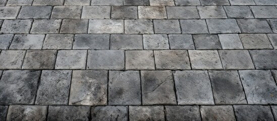 Obraz premium Brick sidewalk and hydrant close-up