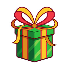 gift, icon, vector illustration