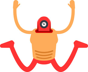 Humanoid Character Jumping
