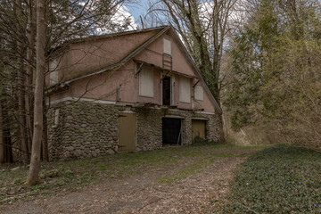 Abandoned barn in the Delaware Water Gap  National Recreation Area