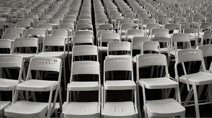 White chair highlighted in row.generative.ai 