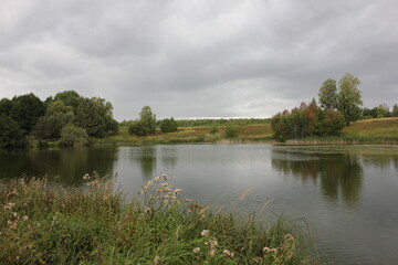 lake in the summer
