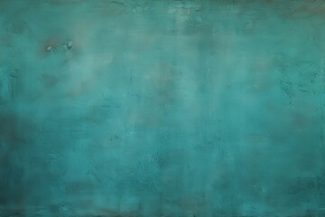 Teal old scratched surface background blank empty with copy space 