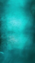 Fototapeta na wymiar Turquoise foil metallic wall with glowing shiny light, abstract texture background blank empty with copy space 