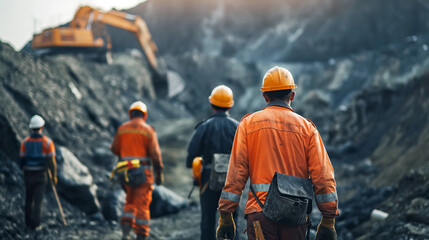 workers on the construction site