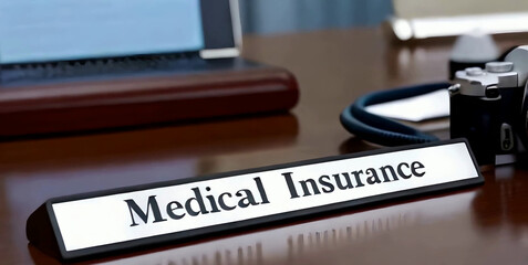medical insurance - nameplate