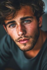 Fototapeta premium portrait of a beautiful men