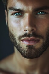 Fototapeta premium portrait of a beautiful men 