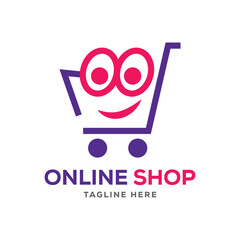 Online Shop Logo. Online Logo.