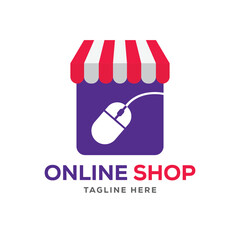 Online Shop Logo. Online Logo.