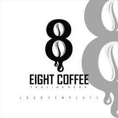 EIGHT COFFEE LOGO TEMPLATE.eps
