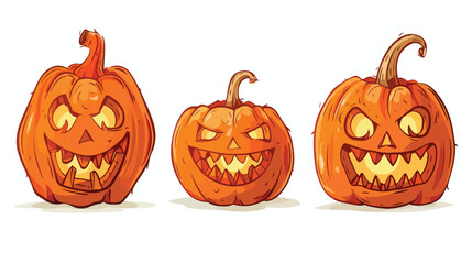 Halloween pumpkins spooky jack o lantern