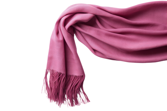 Ethereal Elegance: A Symphony of Pink on White. On a White or Clear Surface PNG Transparent Background.