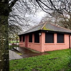 A small community building