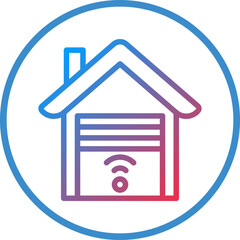 Smart Garage Icon Style