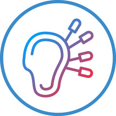 Ear Therapy Icon Style