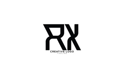 RK Abstract initial monogram letter alphabet logo design