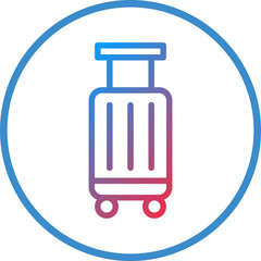 Contactless Travel Icon Style