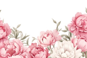 Peony backgrounds blossom pattern.