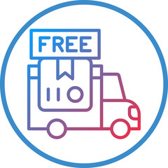 Free Shipping Icon Style
