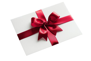 Gift Card Display On Transparent Background.