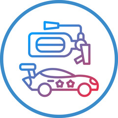 Fire Extinguisher Icon Style