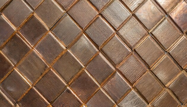 square copper texture background square bronze texture