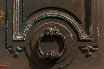 antique door knocker