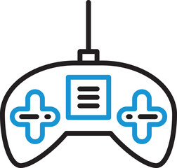 Game Controller Icon Illustration