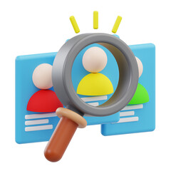 3D illustration of Recruitment