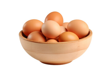Symphony of Eggs. On a White or Clear Surface PNG Transparent Background.