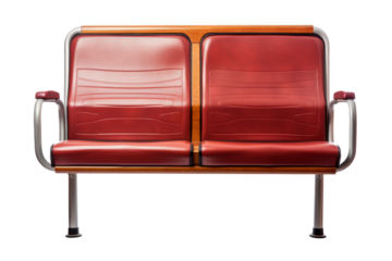 The Scarlet Companions. On a White or Clear Surface PNG Transparent Background.