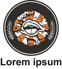 Media logo play design icon